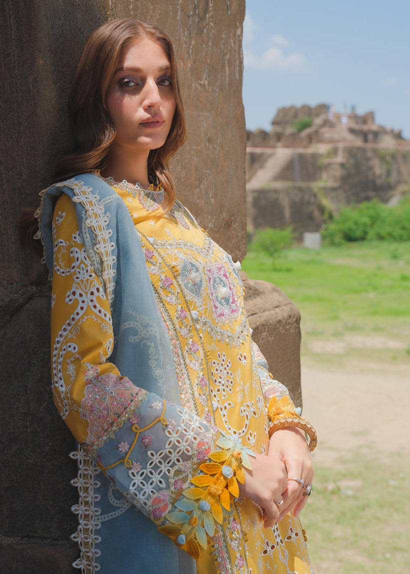 Qalamkar - Asra- Summer Lawn