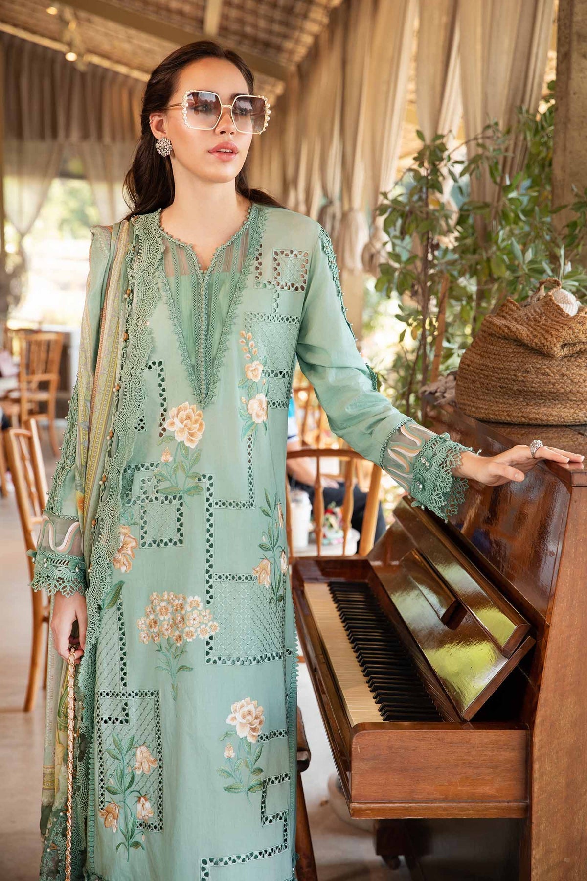 Maria.B Mprint 2025  | Printed Lawn Suit | MPT-2501-B