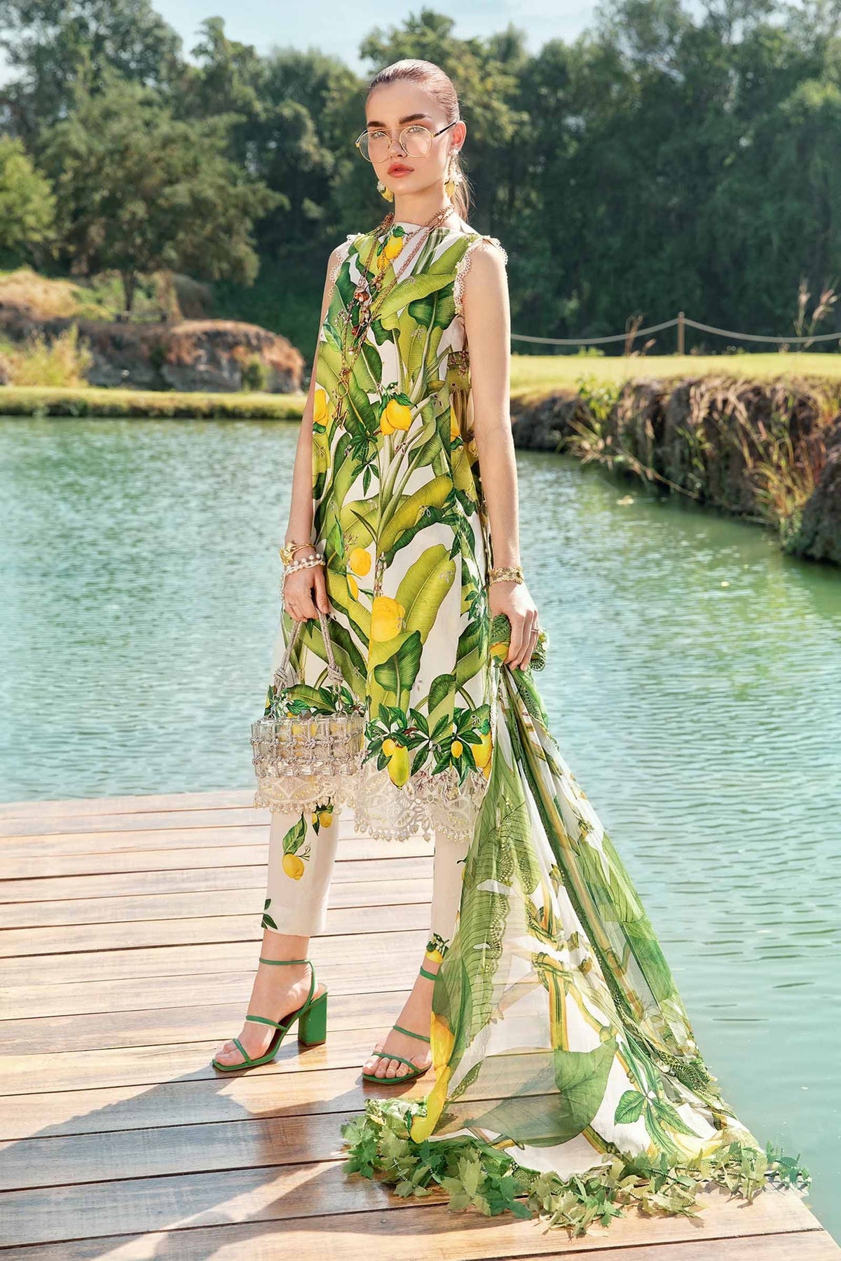Maria.B Mprint 2025  | Printed Lawn Suit | MPT-2503-A