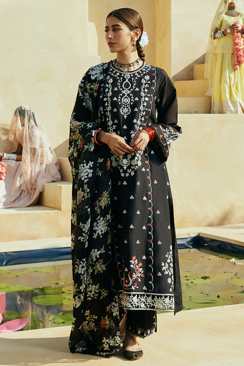 RUSTIC AURA-3 PIECE LAWN EMBROIDERED SUIT