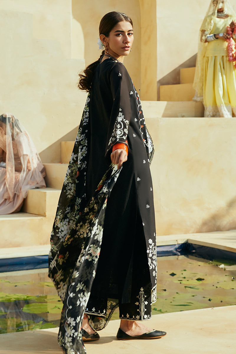RUSTIC AURA-3 PIECE LAWN EMBROIDERED SUIT
