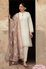 SPECKLE MESH-3 PIECE LAWN EMBROIDERED SUIT