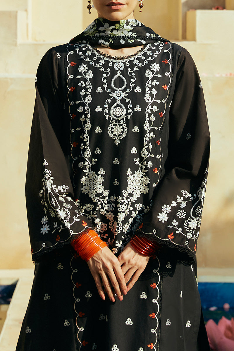 RUSTIC AURA-3 PIECE LAWN EMBROIDERED SUIT