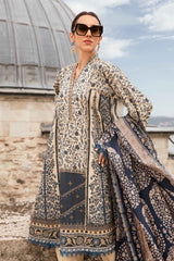 MPT-2302-A | 3 Piece Unstitched Printed Cambric Suit - Brands of PK