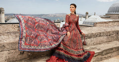 MPT-2302-B | 3 Piece Unstitched Printed Cambric Suit - Brands of PK