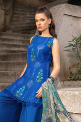 MPT-2303-A | 3 Piece Unstitched Printed Cambric Suit - Brands of PK