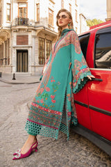 MPT-2304-A | 3 Piece Unstitched Printed Cambric Suit - Brands of PK