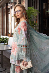 MPT-2306-A | 3 Piece Unstitched Printed Cambric Suit - Brands of PK