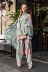 MPT-2306-A | 3 Piece Unstitched Printed Cambric Suit - Brands of PK