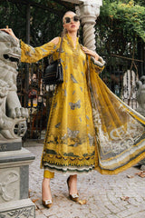 MPT-2308-B | 3 Piece Unstitched Printed Cambric Suit - Brands of PK