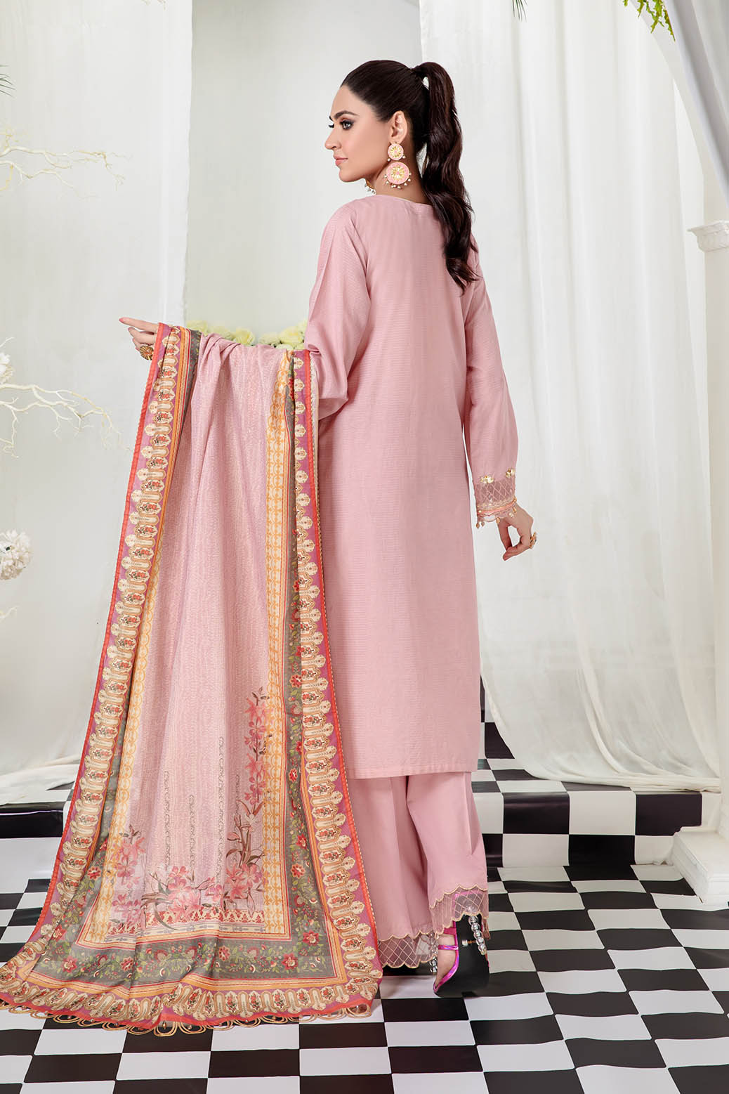T-PINK-DYED-3 PIECE (SRNS223P19)