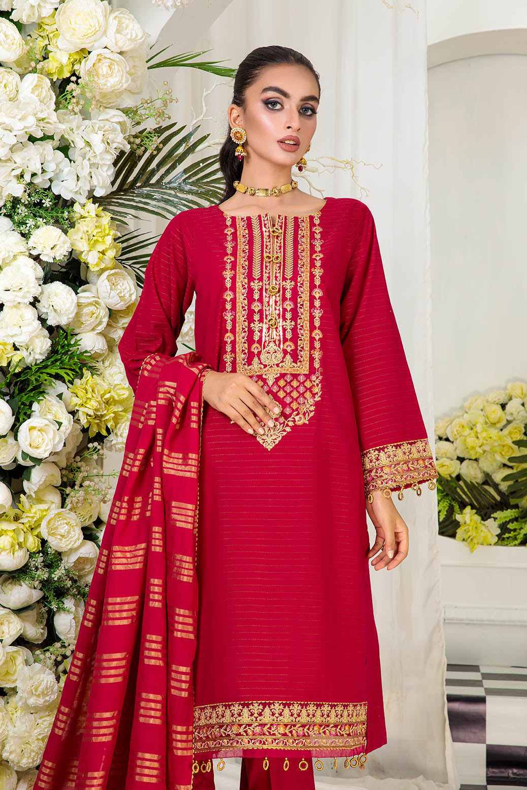 RED-DYED-3 PIECE (SRNS223P22)