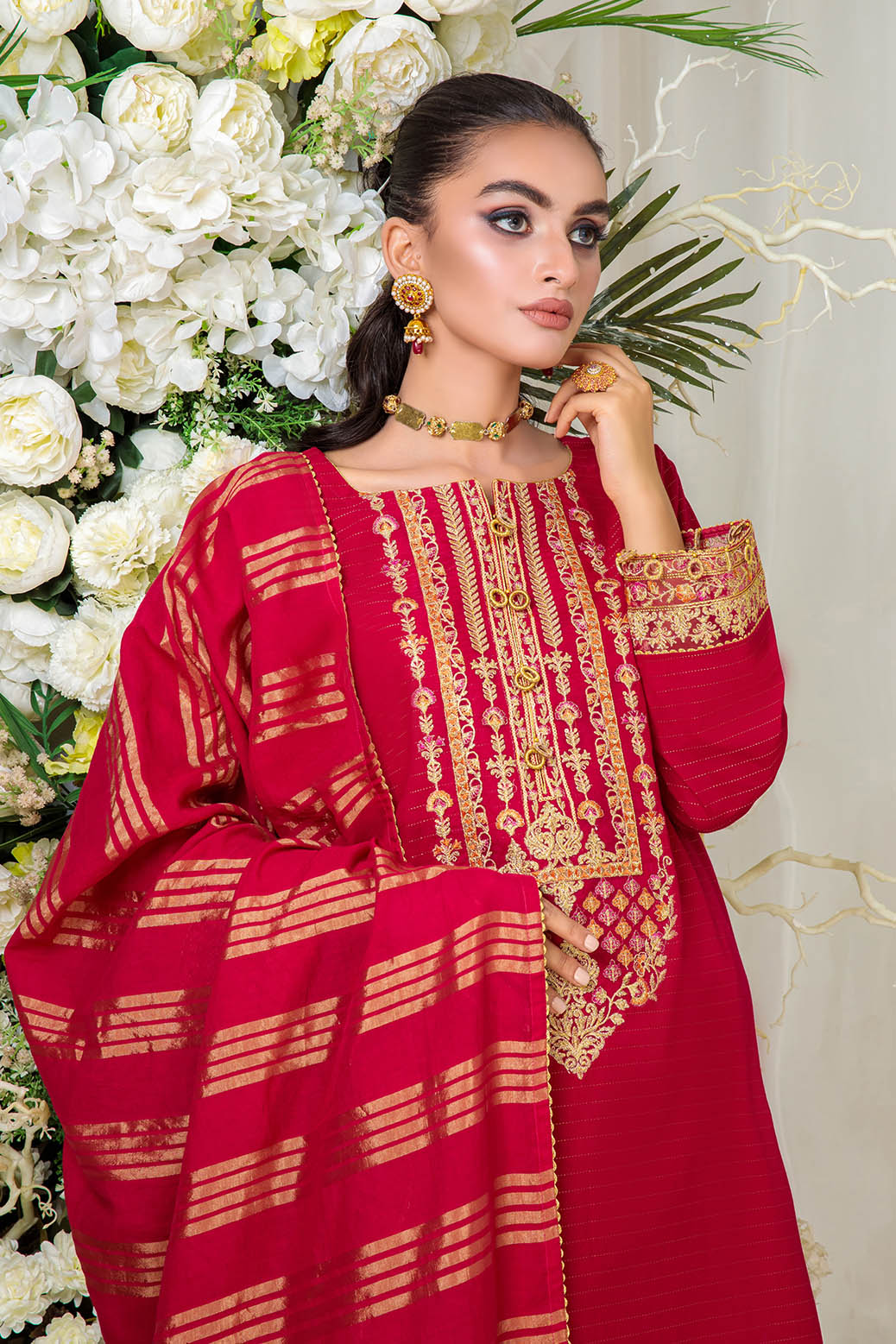 RED-DYED-3 PIECE (SRNS223P22)