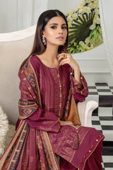 PLUM-JACQUARD-3 PIECE (SRNS223P29)