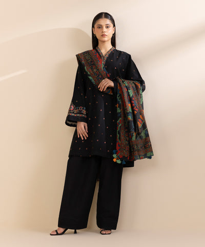 sapphire Embroidered Khaddar Suit U3PEDY24V914_1