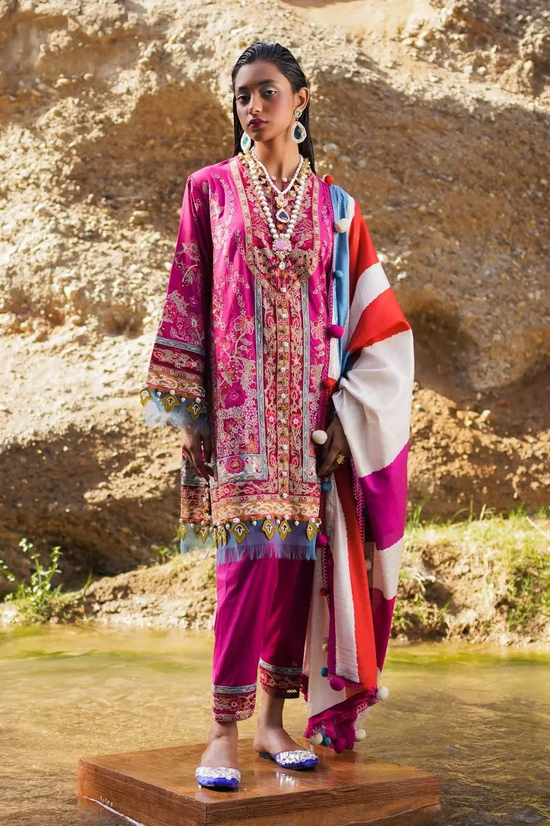 Sana Safinaz Luxury Lawn 14A sana safinaz